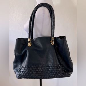 Cole Hahn Navy Benson Tote